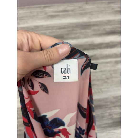 Cabi Cardigan Duster Womens Size Small XS Long Sleeve Floral Career Boho - Picture 9 of 11
